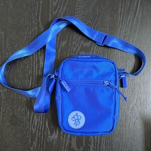 Baboon to the Moon Small Crossbody Bag Bright Blue